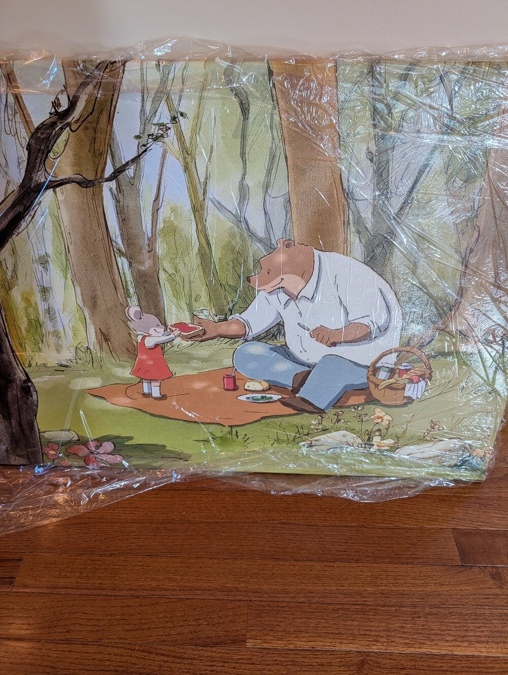 BRAND NEW ERNEST AND CELESTINE CANVASES